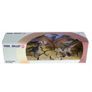 Realistic 3D Scene Box of Animal Families Model Kids Science & Nature Toy Playset - Dino Valley