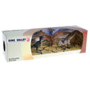 Realistic 3D Scene Box of Animal Families Model Kids Science & Nature Toy Playset - Dino Valley