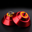 MAGICYOYO Unresponsive YOYO N5 Alloy Professional Yo-yo for 1A 3A 5A String Trick Play - Red