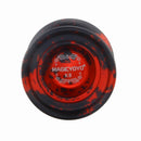 MAGICYOYO Unresponsive YOYO K8 Alloy Professional Yo-yo for 1A 3A 5A String Trick Play - Red Black