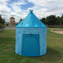Kids Blue Circus Tent Playhouse Children Indoor Outdoor Pop Up Play Tent Toy