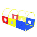 Portable Colorful Pop Up Tunnel Play Tent For Kids Toddler Crawling Fun