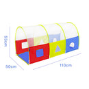 Portable Colorful Pop Up Tunnel Play Tent For Kids Toddler Crawling Fun