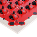Wooden Ladybird Animal Board Matching Memory Training Puzzle Game Preschool Kindergarten Toddler Educational Toys Gift