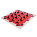 Wooden Ladybird Animal Board Matching Memory Training Puzzle Game Preschool Kindergarten Toddler Educational Toys Gift
