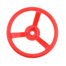 Children Playground Steering Wheel Toys with Screw Garden Game Cubby/Tree House Climbing Frame Red