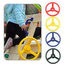 Children Playground Steering Wheel Toys with Screw Garden Game Cubby/Tree House Climbing Frame Red