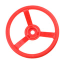 Children Playground Steering Wheel Toys with Screw Garden Game Cubby/Tree House Climbing Frame Red