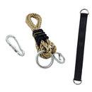 Outdoor Sports Toy ACCS Hanging Strap & Snap Hook & Rope 1M Set for Swing Fixing Kits Garden Supplies Hiking Camping
