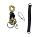 Outdoor Sports Toy ACCS Hanging Strap & Snap Hook & Rope 1M Set for Swing Fixing Kits Garden Supplies Hiking Camping
