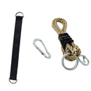 Outdoor Sports Toy ACCS Hanging Strap & Snap Hook & Rope 1M Set for Swing Fixing Kits Garden Supplies Hiking Camping