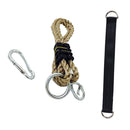 Outdoor Sports Toy ACCS Hanging Strap & Snap Hook & Rope 1M Set for Swing Fixing Kits Garden Supplies Hiking Camping