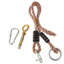 Outdoor Sports Toy ACCS Screw Hanger & Snap Hook & Rope 1M Set for Swing Fixing Kits Garden Supplies Hiking Camping