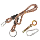 Outdoor Sports Toy ACCS Screw Hanger & Snap Hook & Rope 1M Set for Swing Fixing Kits Garden Supplies Hiking Camping
