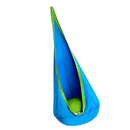 80KG Load Bearing Kids Indoor Outdoor Swing Seat Hanging Hammock Cushion Chair Playhouse Park Toy Garden Furniture - Blue