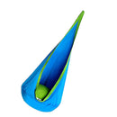 80KG Load Bearing Kids Indoor Outdoor Swing Seat Hanging Hammock Cushion Chair Playhouse Park Toy Garden Furniture - Blue