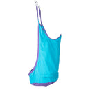 80KG Load Bearing Kids Indoor Outdoor Swing Seat Hanging Hammock Cushion Chair Playhouse Park Toy Garden Furniture -Blue