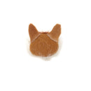 Lifelike Fox Head Corsage Accessory Children Hat Sweater Scarf Decoration