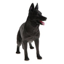 Simulation Animal Model Action Figures Kids Educational Toy Gift - Black Wolf Dog