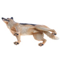 Simulation Animal Model Action Figures Kids Educational Toy Gift - Wolf Dog
