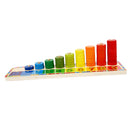 Children Developmental Wooden Numbers Counting Blocks Stacking Game Kids Math Teaching Toy