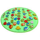 Children Early Learning Fish Color Memory Dice Game Cognitive Toy Play Activity Playset