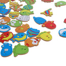 Children Early Learning Fish Color Memory Dice Game Cognitive Toy Play Activity Playset