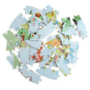 36 Pcs Wooden World Map Jigsaw Puzzle Kids/Baby Early Learning Developmental Toy Playset