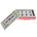 28pcs Wooden Vehicle Domino Blocks Toy Gift Building Puzzle Jigsaw Matching Stacking Games Toy