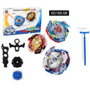 God Valkyrie.6V.Rb B-73 + SPRIGGAN.7.Mr B-86 +B-97 Burst Spinning Top Launcher Grip Tool Set Battle Top Toy Kids Gify Playset