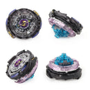 Rare 2 Pieces Metal Fusion Burst Spinning Top Grip Launcher Toy Set B-102 B-103 Starter Kids Toy Gift