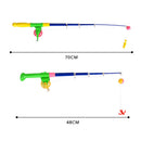 13Pieces Fishing Toy Set, Magnetic Fishing Bath Toy, Pretend Play Toy for Kids Toddlers
