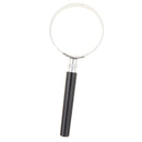 5x 60mm Handheld Metal Frame Magnifier Magnifying Glass Lens for Reading Maps Jeweler Watch Repair Maps Jewelry Coin Collectors