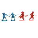 Set of 30pcs Army Sand Scene Model Replacement Soldiers Airplane with Arm Men Accessories Toy Action Figures Collection