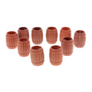 Pack of 10pcs Pirate Ship Miniature Army Men Accessories Sand Scene Model Playset Replacement- Bucket