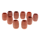 Pack of 10pcs Pirate Ship Miniature Army Men Accessories Sand Scene Model Playset Replacement- Bucket