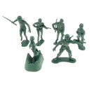 Bucket of 25 Pieces WWII Soldier Sandbag Rockery Army Figures Playset Army Sand Scene Model Army Men Accessories