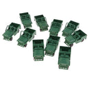 10pcs Realistically Plastic Army Base Set Sand Scene Mdel Kits Toy Soldier Army Men Accessories- Jeep Cars