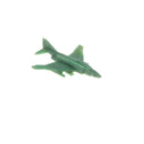 10pcs Realistically Plastic Army Base Set Sand Scene Mdel Kits Toy Soldier Army Men Accessories- Fighter Aeroplane