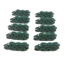 10pcs Realistically Plastic Army Base Set Sand Scene Mdel Kits Toy Soldier Army Men Accessories- Sandbag Shelters