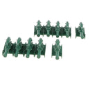 10pcs Realistically Plastic Army Base Set Sand Scene Mdel Kits Toy Soldier Army Men Accessories- Artillery