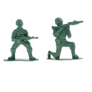 Set of 6pcs Plastic Battlefield American Army Men Soldiers Army Base Set Toy Playset