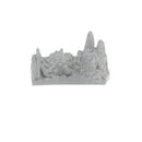 10pcs Realistically Plastic Rockery WWII Army Base Set Sand Scene Mdel Kits Toy Soldier Army Men Accessories-