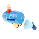 DIY Wooden Toy Assembled Magnetic Vintage Plane Model for Kids Toddlers Educational Toy Gift