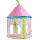 Pink Princess Castle Tent Children Playhouse For Kids Indoor Outdoor Play