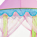 Pink Princess Castle Tent Children Playhouse For Kids Indoor Outdoor Play
