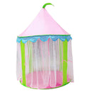 Pink Princess Castle Tent Children Playhouse For Kids Indoor Outdoor Play