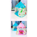 Pink Dinosaur Themed Tent Children Playhouse For Kids Indoor Outdoor Play