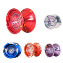 MAGICYOYO YOYO Ball Pro k/9 Polished Alloy Yoyos Balls KK Bearing String Trick 1A, 3A, 5A kids Juggling Toy with Strings Red