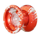 MAGICYOYO YOYO Ball Pro k/9 Polished Alloy Yoyos Balls KK Bearing String Trick 1A, 3A, 5A kids Juggling Toy with Strings Red